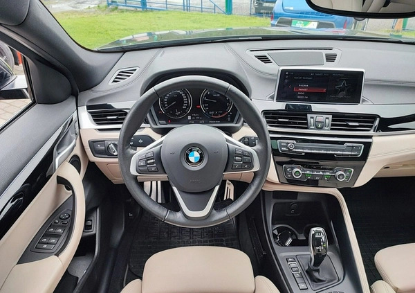 BMW X2 cena 130000 przebieg: 17751, rok produkcji 2020 z Zielonka małe 631